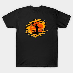 basketball jump shoot T-Shirt